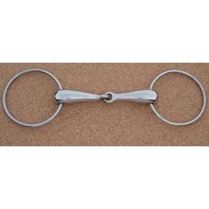 Loose Ring Hollow Jointed Race Snaffle