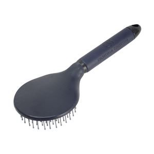 Coldstream Faux Leather Mane and Tail Brush (Navy/Black)