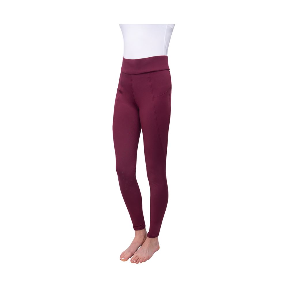 Hy Equestrian Children's Melton Riding Tights (Fig)