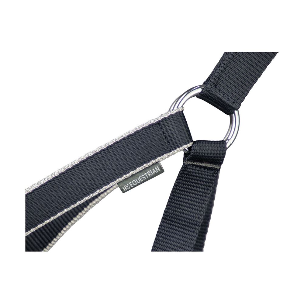 Hy Equestrian Synergy Head Collar (Navy/Silver)