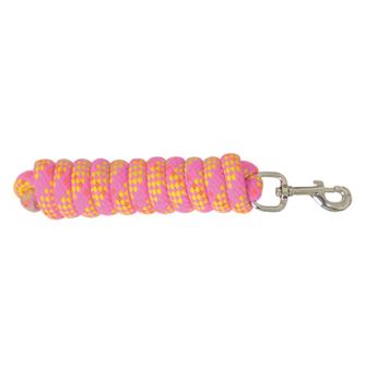 Hy Equestrian Fleck Lead Rope (Pink/Yellow/Neon Orange)