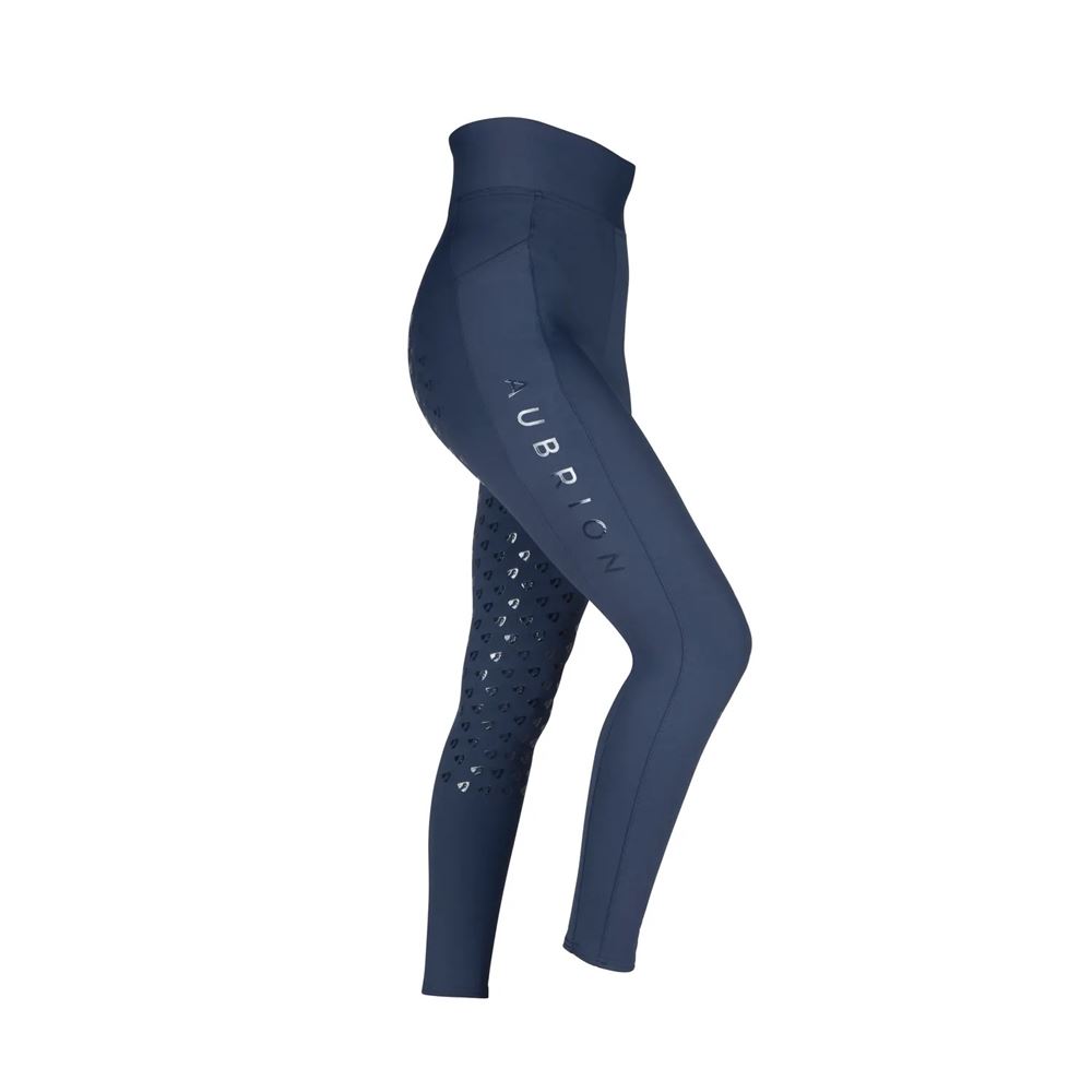 Shires Aubrion Eltar Ladies Riding Tights (Navy)