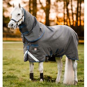 Horseware Rhino Plus HexStop Vari-Layer - 250g (Grey/Indigo & Navy) 