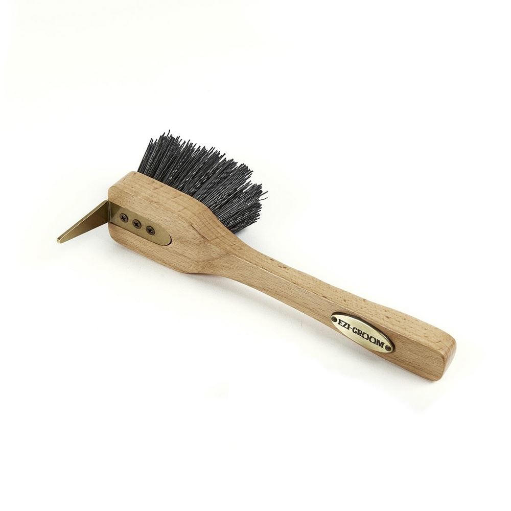 Shires EZI-GROOM Premium Hoof Pick Brush