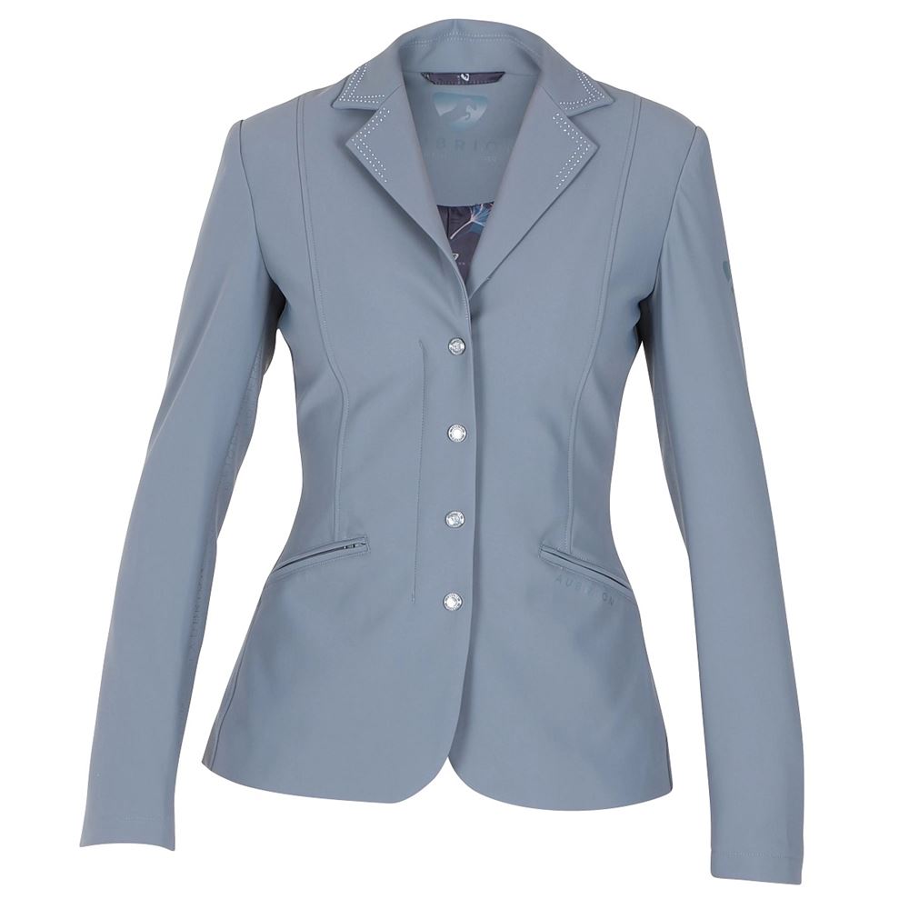 Shires Aubrion Wellington Show Jacket - Young Rider (Storm Grey)