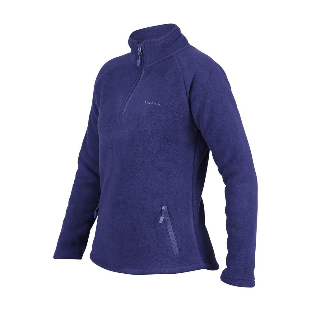 Shires Aubrion Restore Half Zip Fleece (Ink)