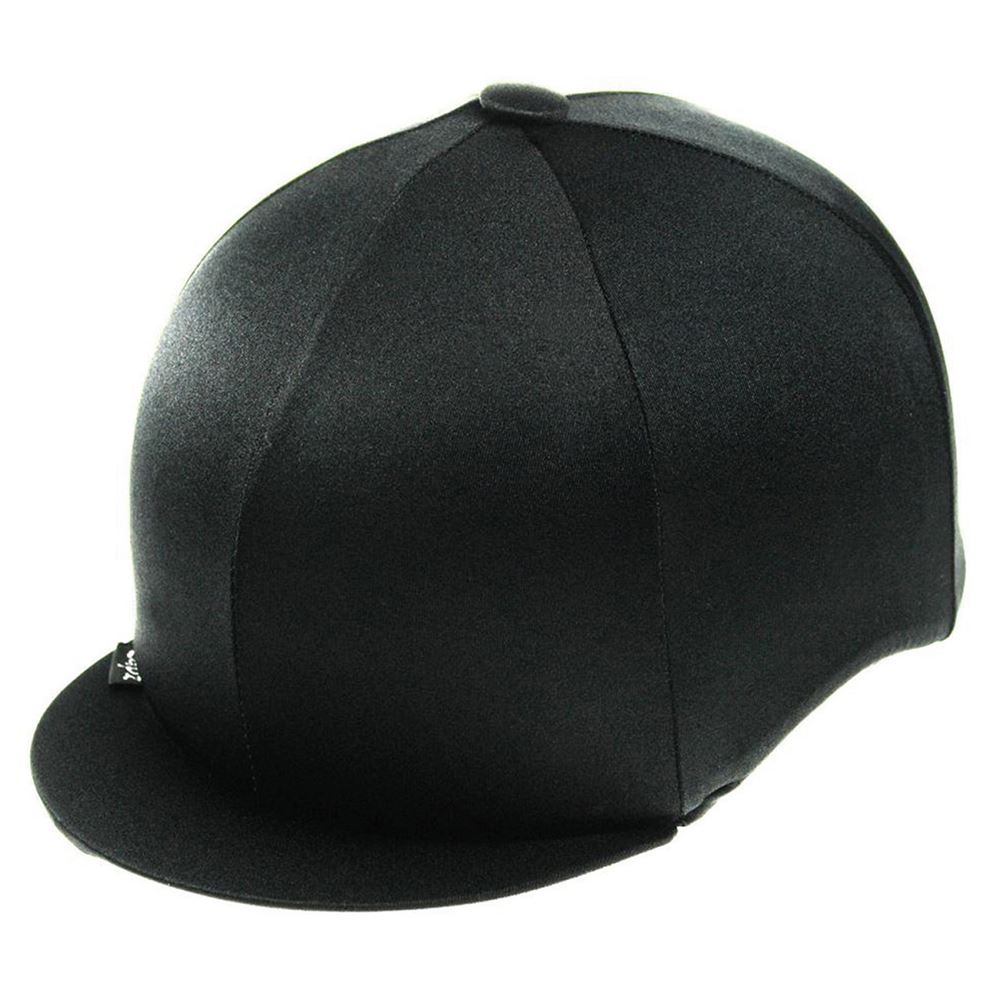 Capz Plain Cap Cover Lycra (Black)