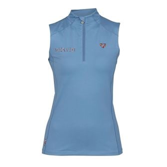 Shires Aubrion Team Sleeveless Base Layer (Steel)