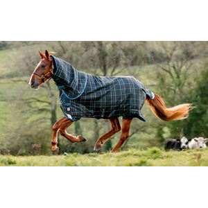 Horseware Rhino Reflectech Plus with Vari-Layer -250g Medium (Navy Reflective/Indigo)