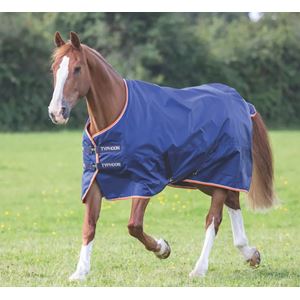 Shires Typhoon 100 Turnout Rug (Navy)