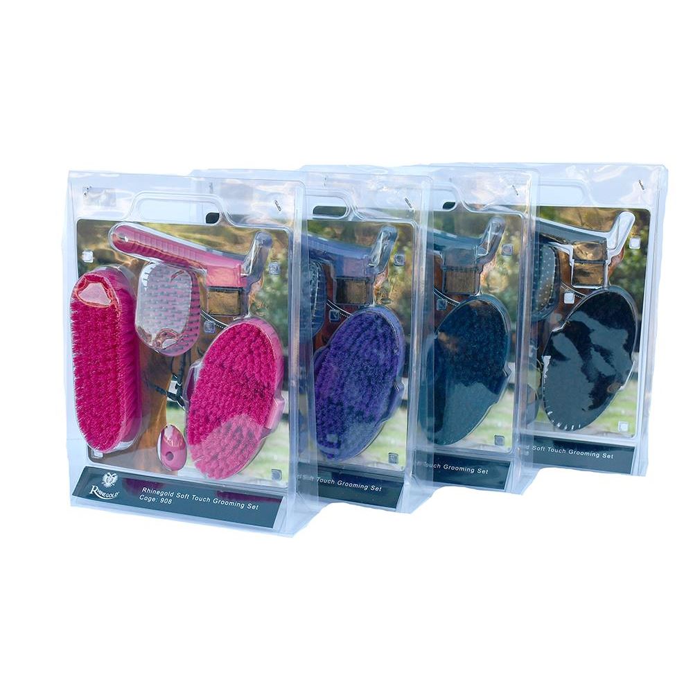 Rhinegold Soft Touch Grooming Blister Pack (Single Colours)