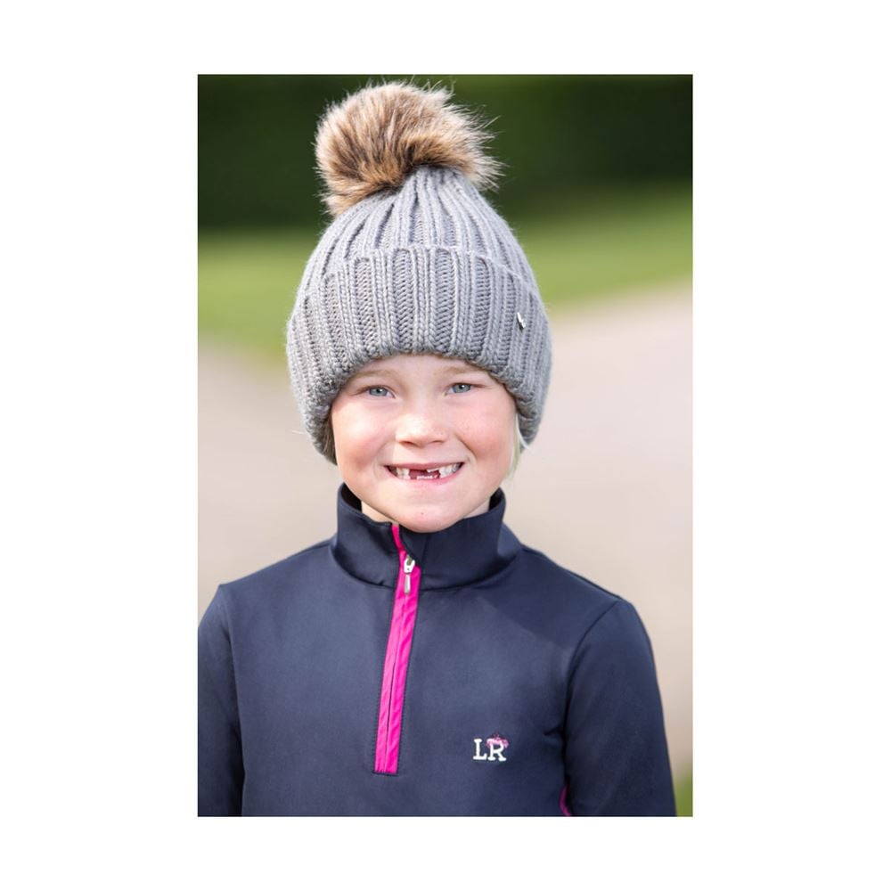 Hy Equestrian Valloire Children's Hat (Grey)