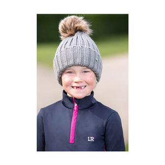 Hy Equestrian Valloire Children's Hat (Grey)