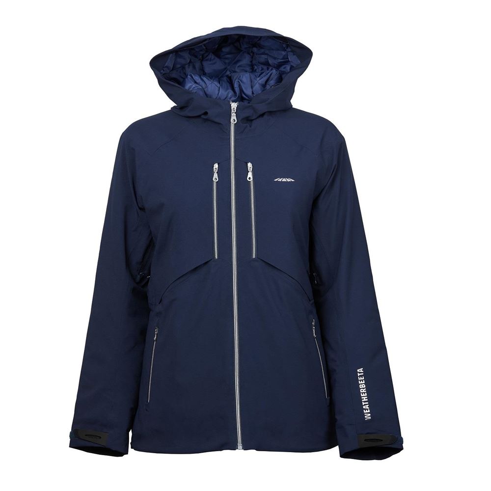 Weatherbeeta Tania Technical Waterproof Ladies Jacket (Ink Navy)