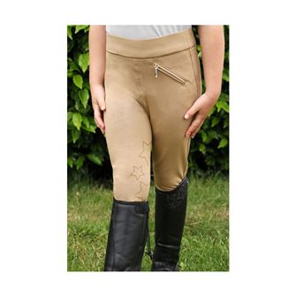 Hy Equestrian Stella Children's Riding Tights (Beige)